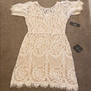 White lulus dress!